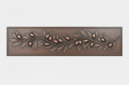 Olive Branch Copper Backsplash