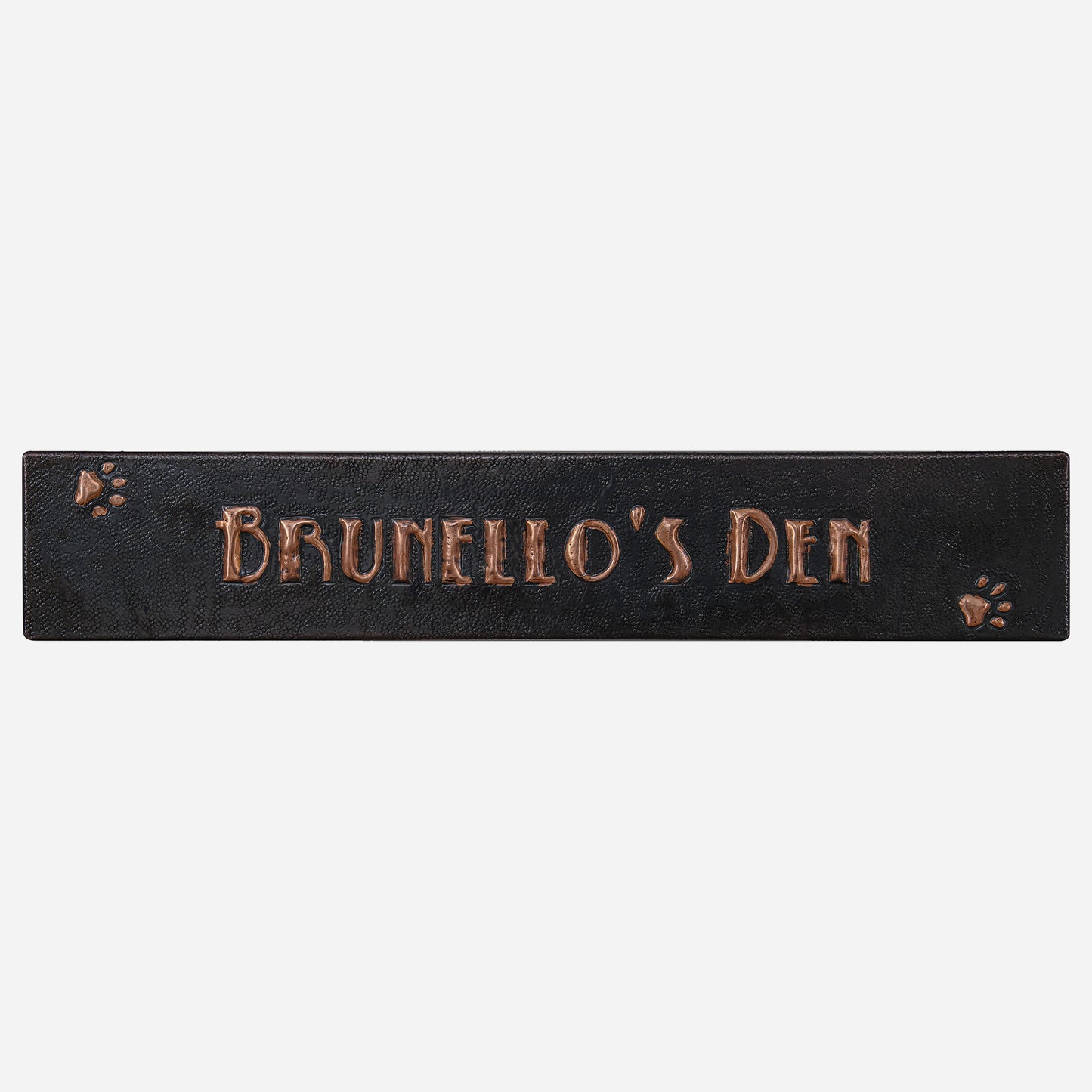 Copper Pet House Name Sign - Natuross