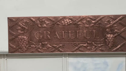 Vineyard Copper Backsplash — Grateful