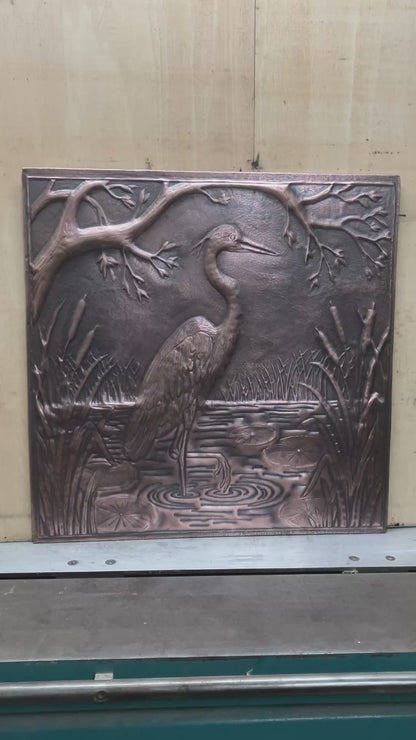 Heron Copper Backsplash