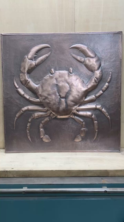 Crab Copper Backsplash