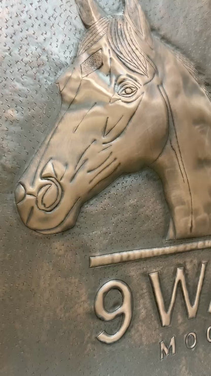 Custom Farm Sign Copper Panel
