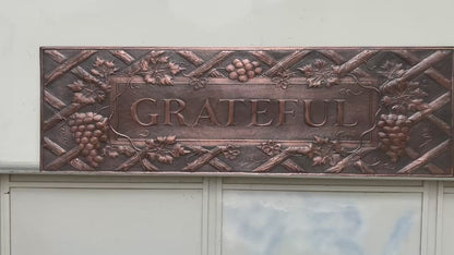 Vineyard Copper Backsplash — Grateful