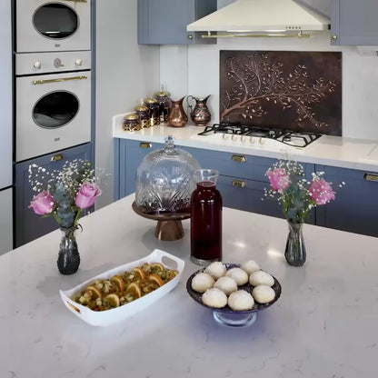 Custom Copper Kitchen Backsplash – Handmade to Your Size & Design
