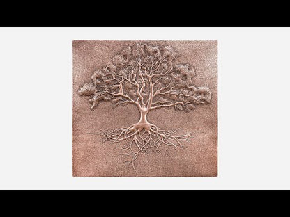 Copper Backsplash (Tree with Roots)