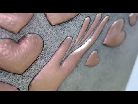 Unique Backsplash Hearts in Praying Hands