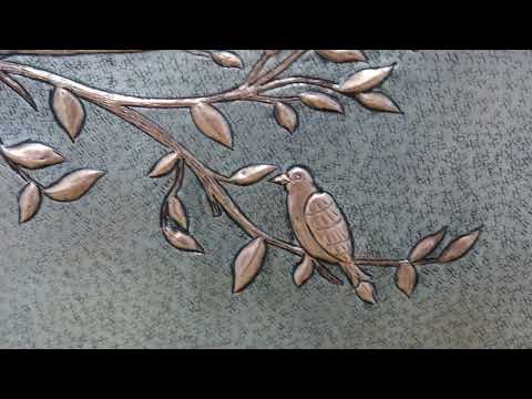 Kitchen Splashback Birds on Tree Branches