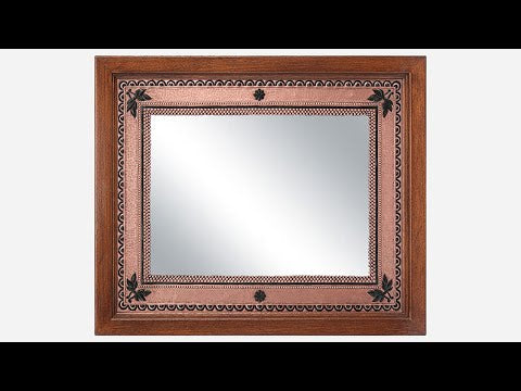 Copper Rustic Wall Mirror