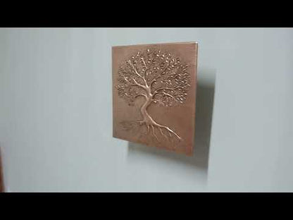 Copper Backsplash (Tree with Roots)