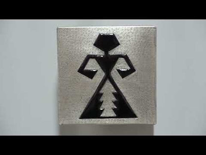 Metal Backsplash Tile Ancient Woman