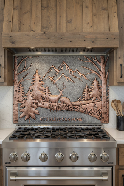 Rustic Elegance Gray Wilderness Vista - close-up front view