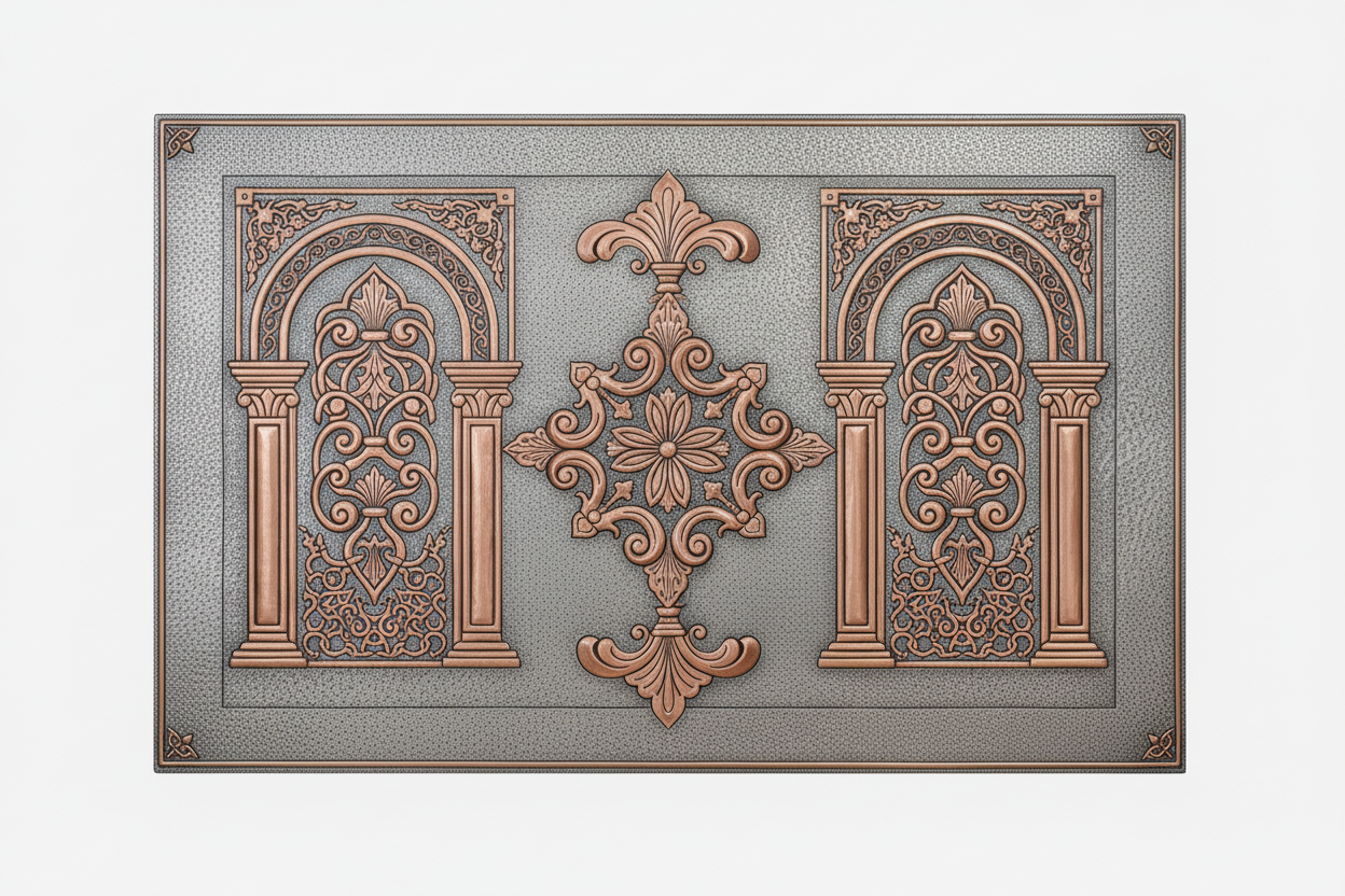Spanish Revival Style Decorative Panel