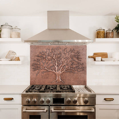 Copper Backsplash Panel (Tree of Life)