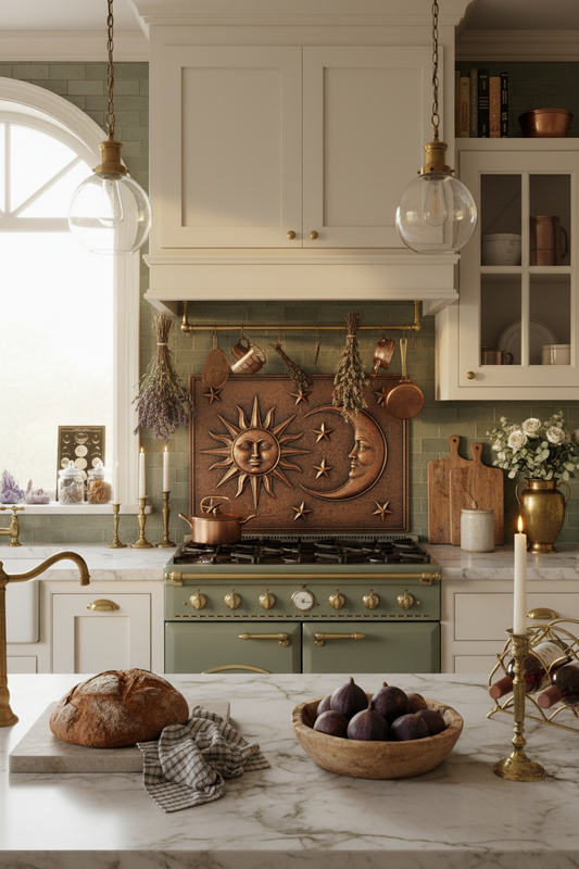 Sun Moon - mystical bohemian dream kitchen regenerated