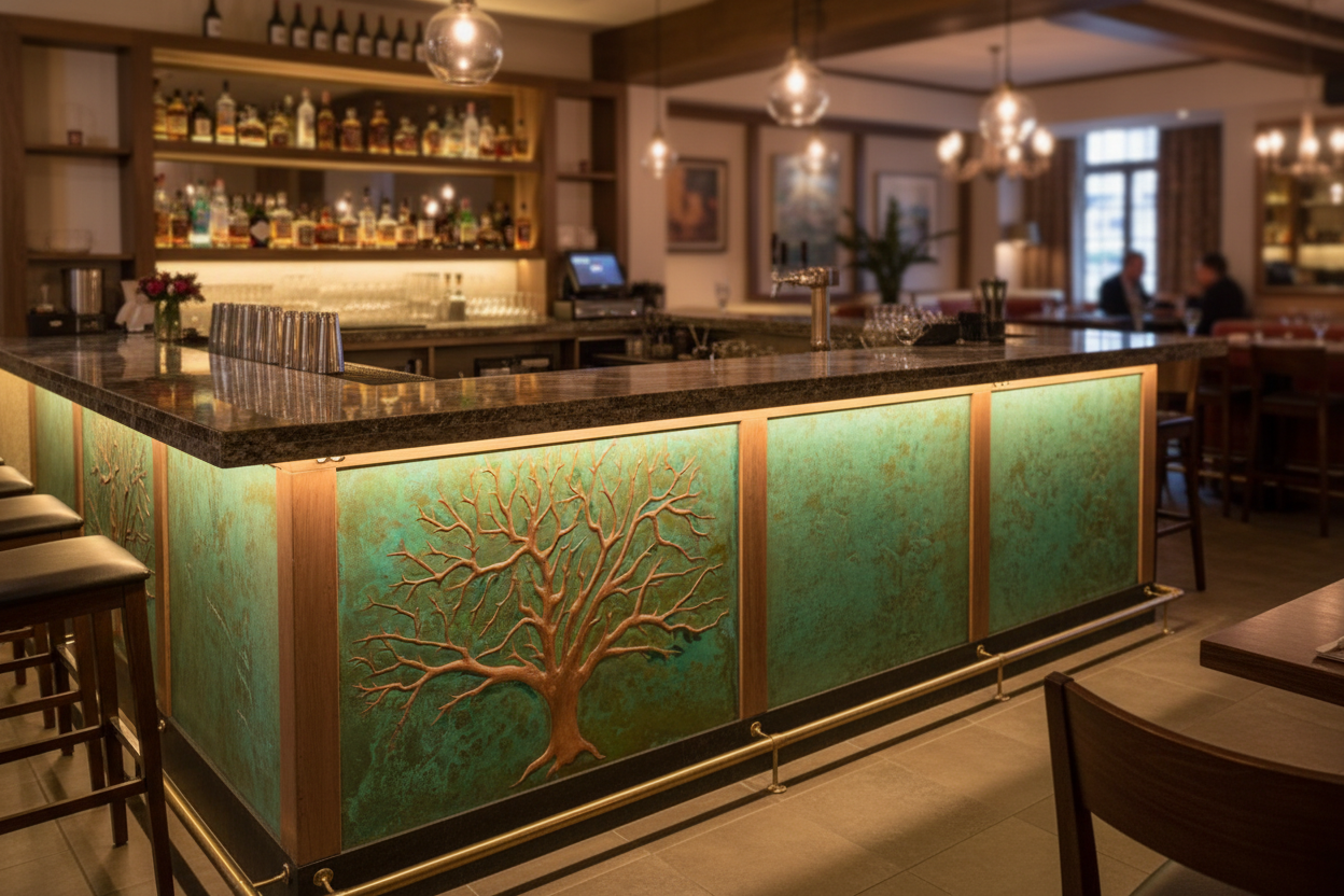 Tree of Life Commercial Bar Front Cladding