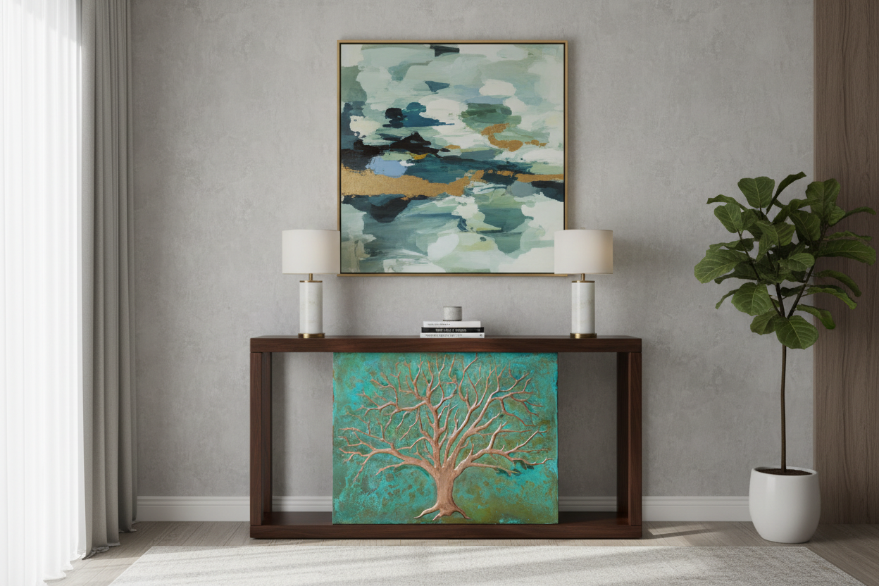 Tree of Life Console Shelf Front Plates