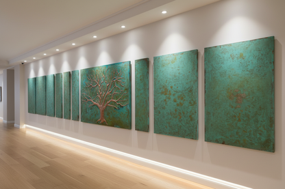 Tree of Life Corridor Hallway Wall Plate Run