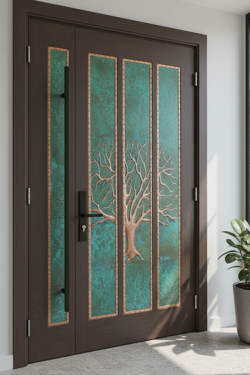 Tree of Life Multi-Panel Front Door