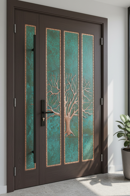 Tree of Life Multi-Panel Front Door