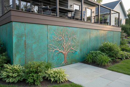 Tree of Life Outdoor Skirting - Single Tree Panel