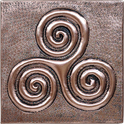 4x4 Copper Backsplash Tile | Handmade Kitchen Tiles - Natuross