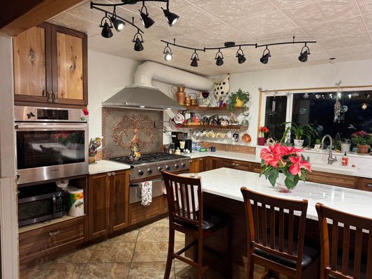 Wide Stove Backsplash Panel
