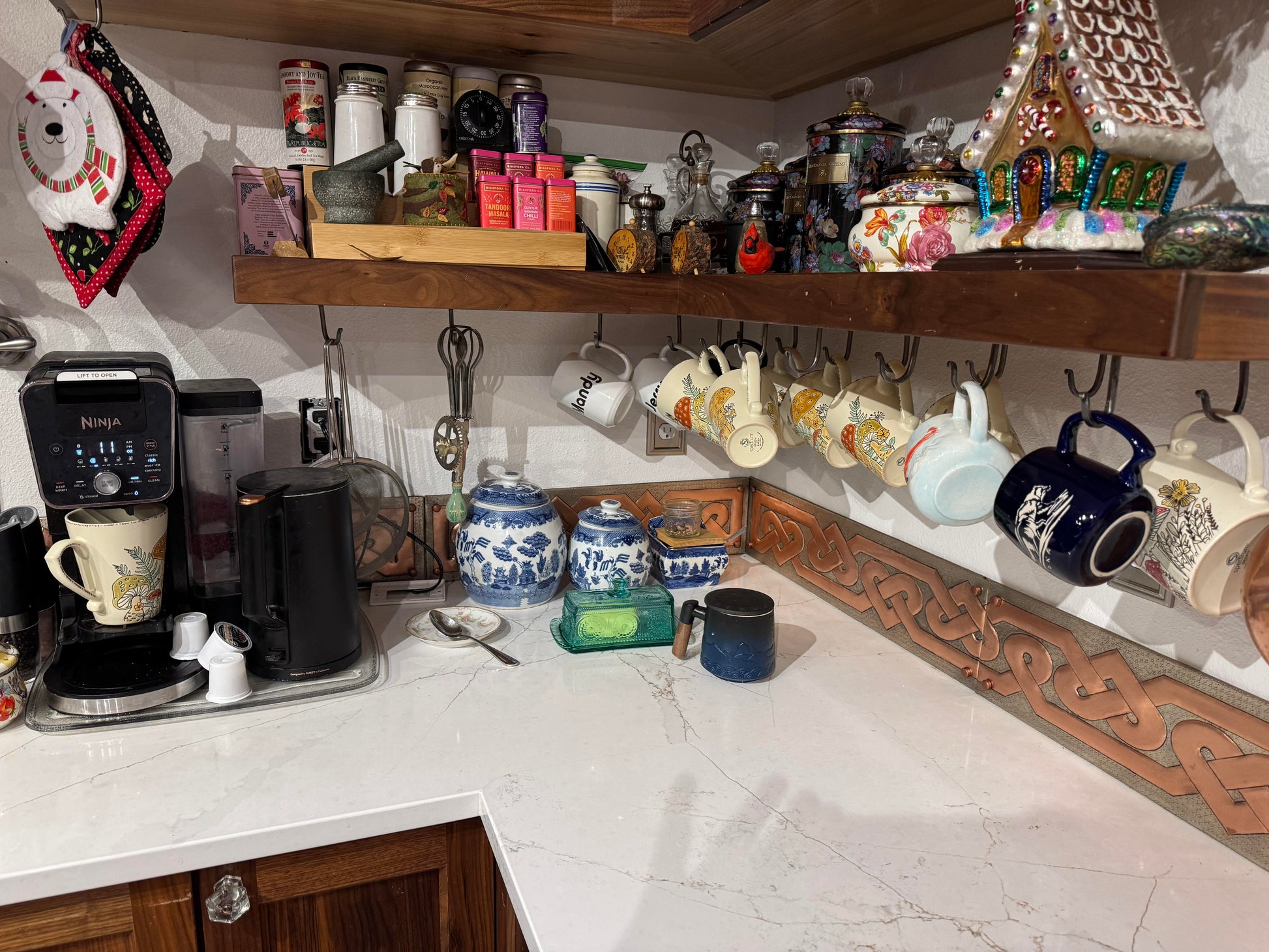 Copper Stove Backsplash – Tree of Life - Natuross