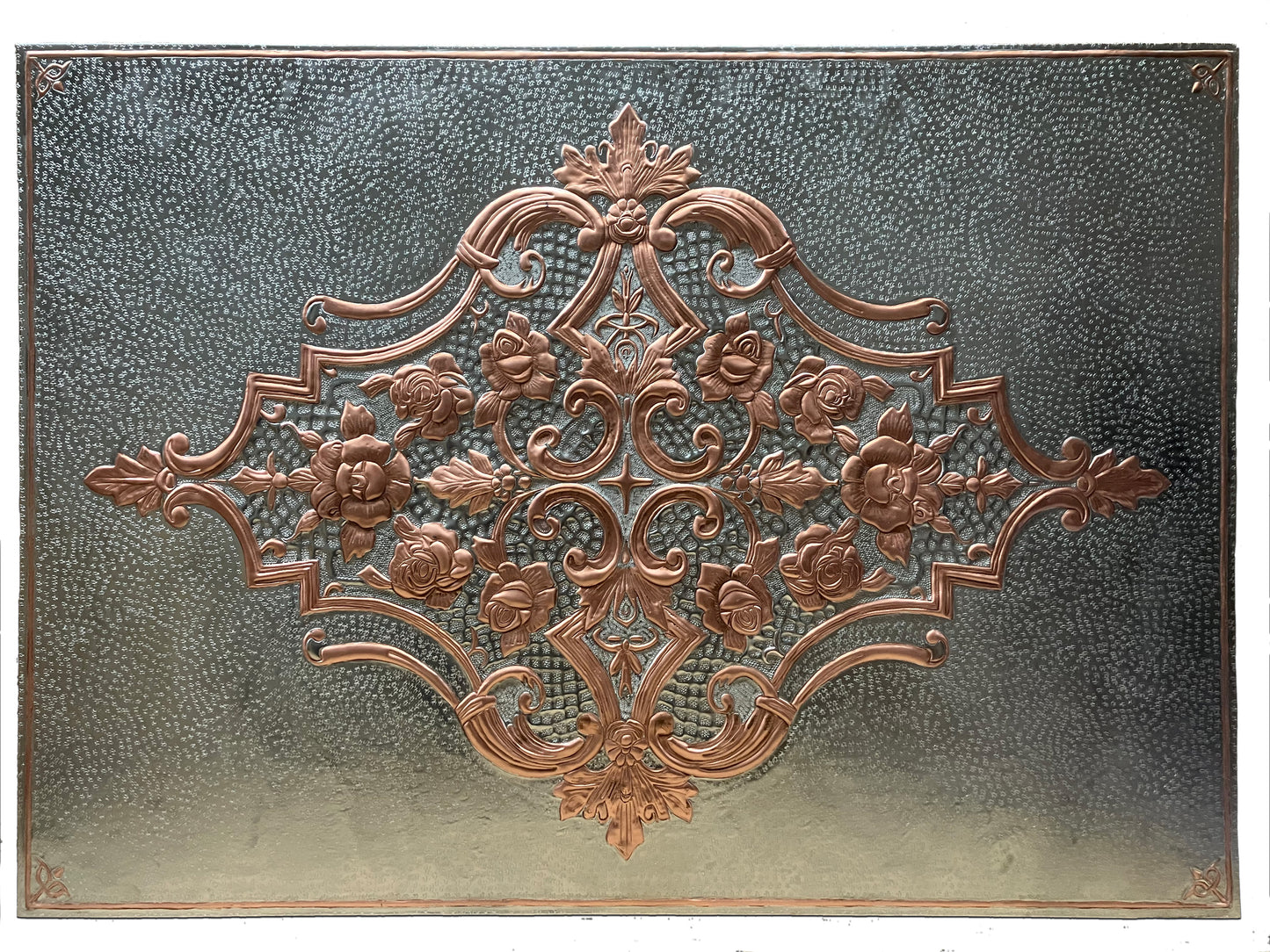 Victorian Style Copper Kitchen Backsplash