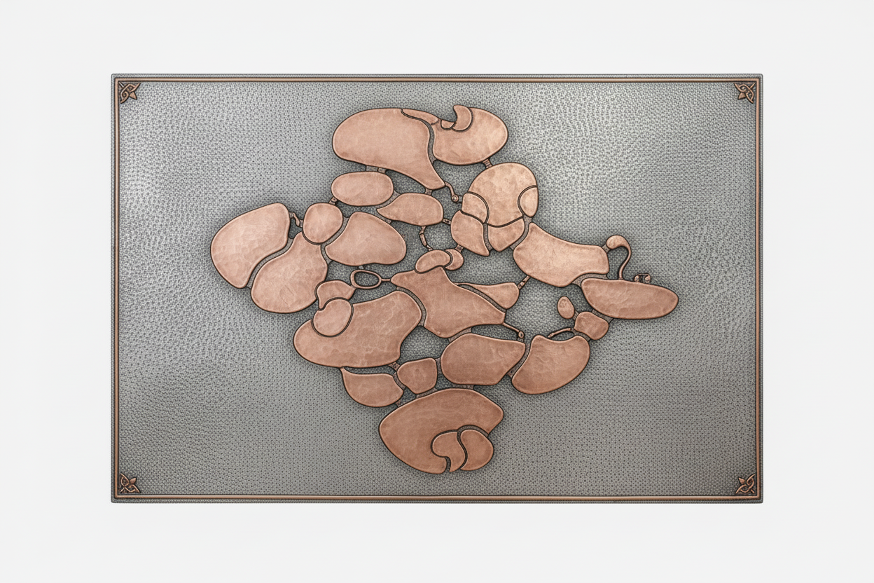 Wabi-Sabi Style Decorative Panel