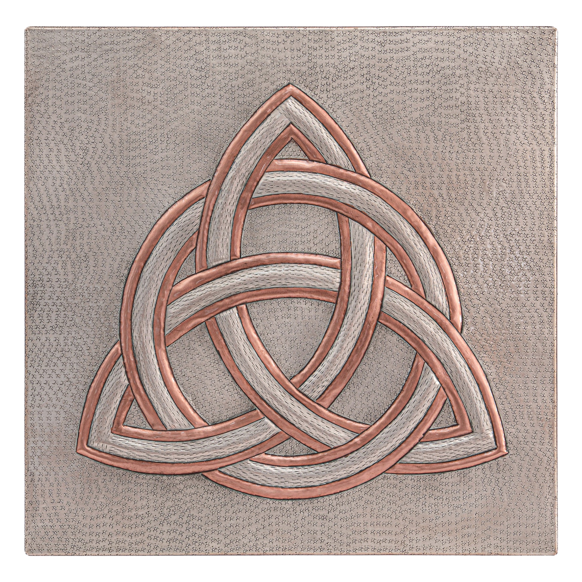 Triquetra Copper Backsplash Tile