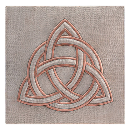 Triquetra Copper Backsplash Tile